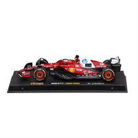 Bburago 36852L 1/43 Ferrari SF-25 No.16 Charles Leclerc with Helmet and Showcase