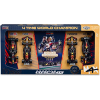 Bburago 38213 1/43 Verstappen No.1 Four World Championships 2021, 22, 23, 24 4 piece Gift Pack