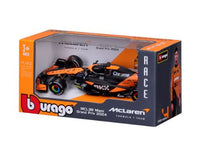 Bburago 38214P 1/43 2024 F-1 McLaren MCL 38 No.81 Piastri WB