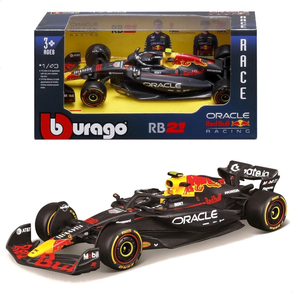 Bburago 38233V 1/43 RedBull¬¨‚Ä† Racing RB21 No.1 Max Verstappen