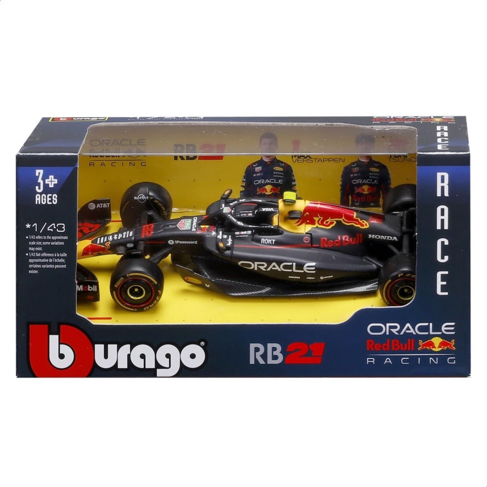 Bburago 38233V 1/43 RedBull¬¨‚Ä† Racing RB21 No.1 Max Verstappen