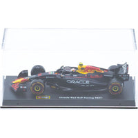 Bburago 38234T 1/43 RedBull Racing RB21 No.22 Yuki Tsunoda with Helmet and Showcase