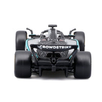 Bburago 38238R 1/43 Mercedes W16 No.63 George Russell with Helmet and Showcase