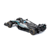 Bburago 38238R 1/43 Mercedes W16 No.63 George Russell with Helmet and Showcase