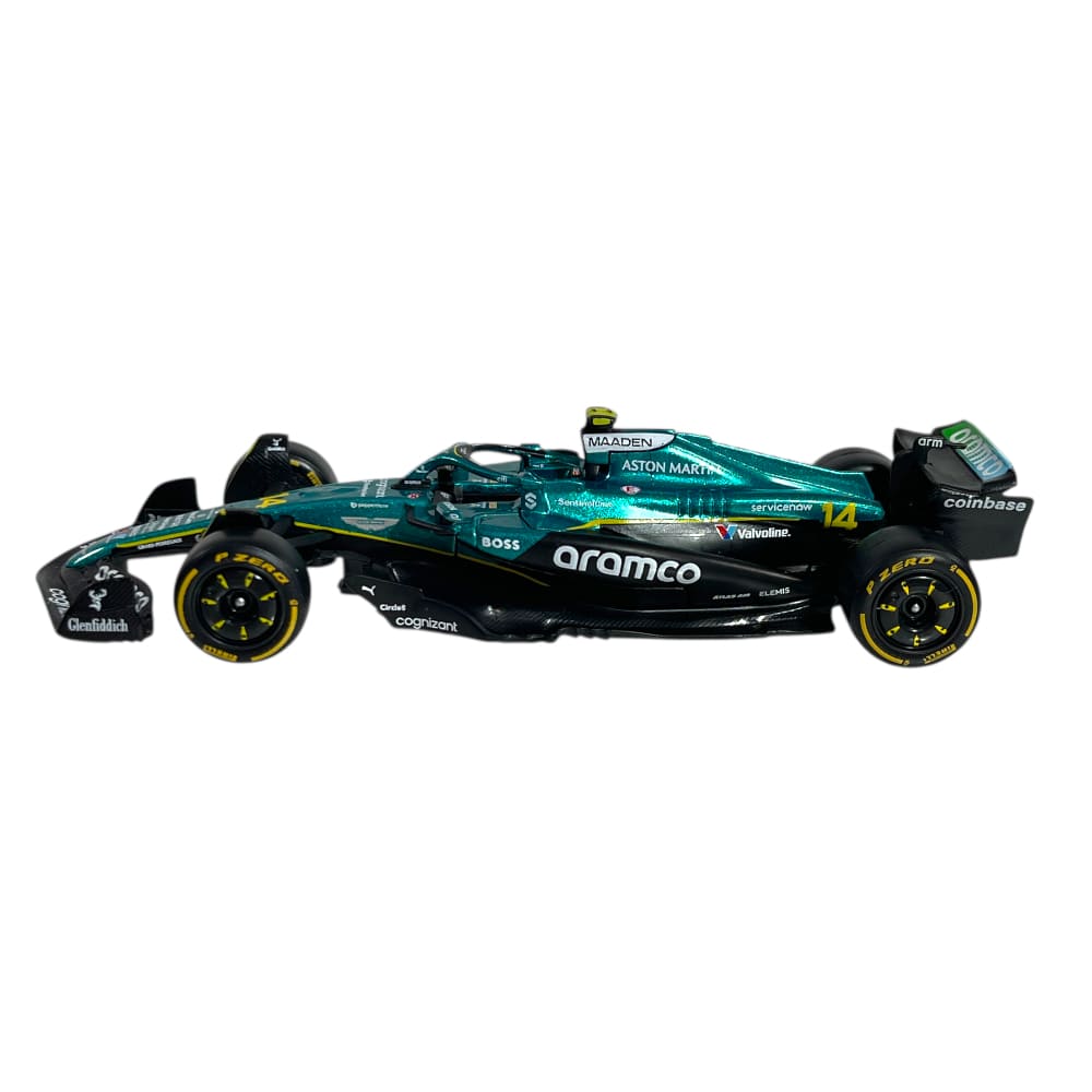 Bburago 38250A 1/43 Aston Martin AMR 25 No.14 Fernando Alonso