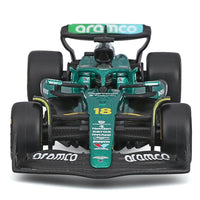 Bburago 38251S 1/43 Aston Martin AMR 25 No.18 Lance Stroll with Helmet and Showcase