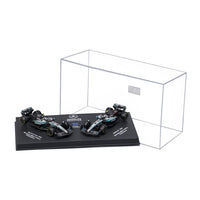 Bburago 1/64 F1 Premium 2025 Mercedes AMG W16 Antonelli No.12 Twin Pack in Showcase