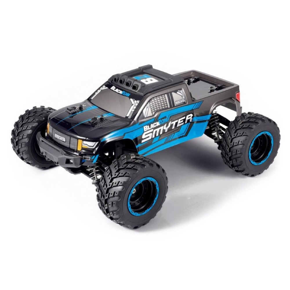 BlackZon Smyter MT 1/12 4WD Brushed Electric RC Monster Truck Blue BZ540111