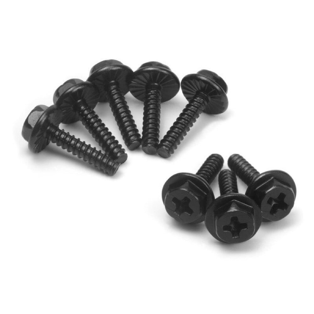 Blackzon BZ540333 Wheel Lock Bolts ST2.6*12mm (8pcs)