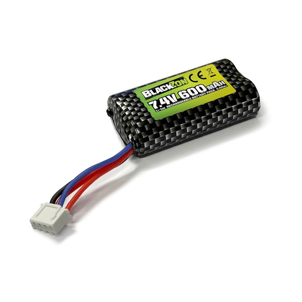 Blackzon BZ540337 Battery Pack (L-Ion 7.4V, 600mAh)
