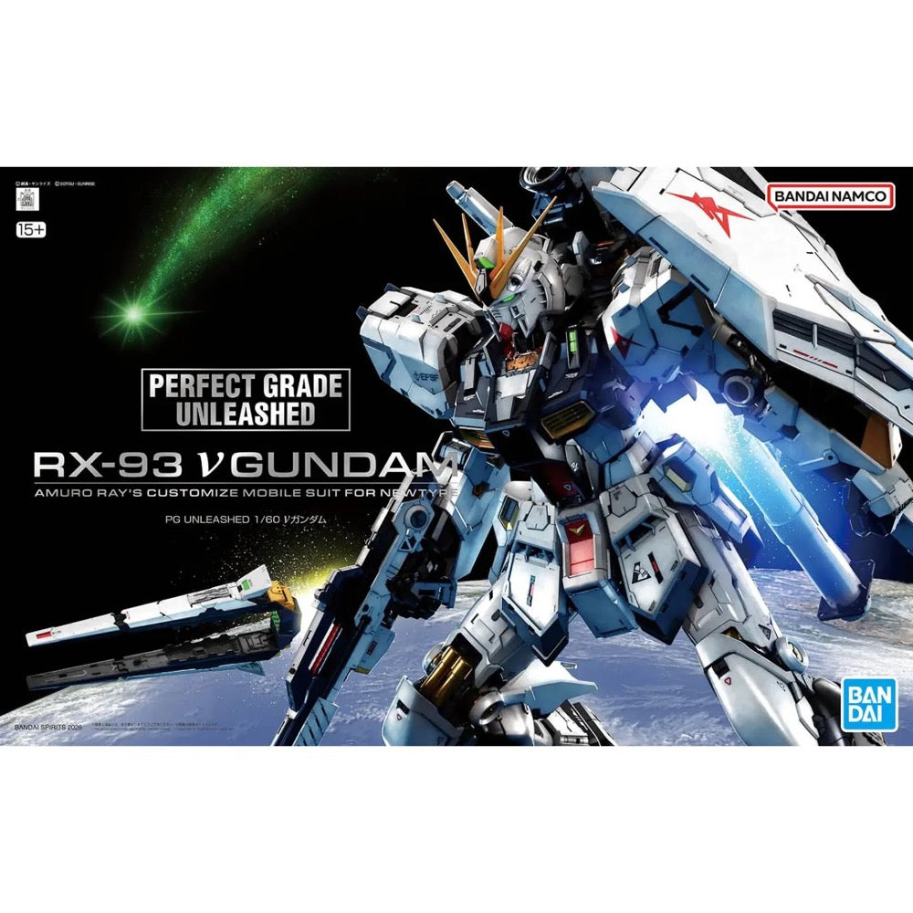 Bandai PG Unleashed 1/60 Nu Gundam – Hobbies Online