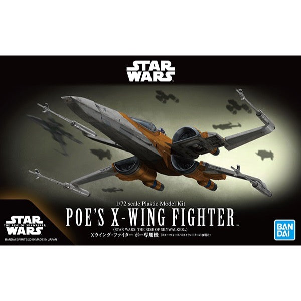 Bandai 5058312 Star Wars Poes X-Wing Fighter Rise of Skywalker |  Hobbies Online