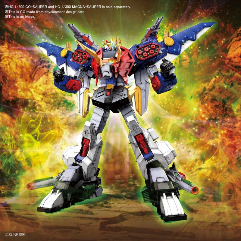 Bandai 5059551 HG 1/300 Gran-Saurer Nekketsu Saikyo Go-Saurer |  Hobbies Online