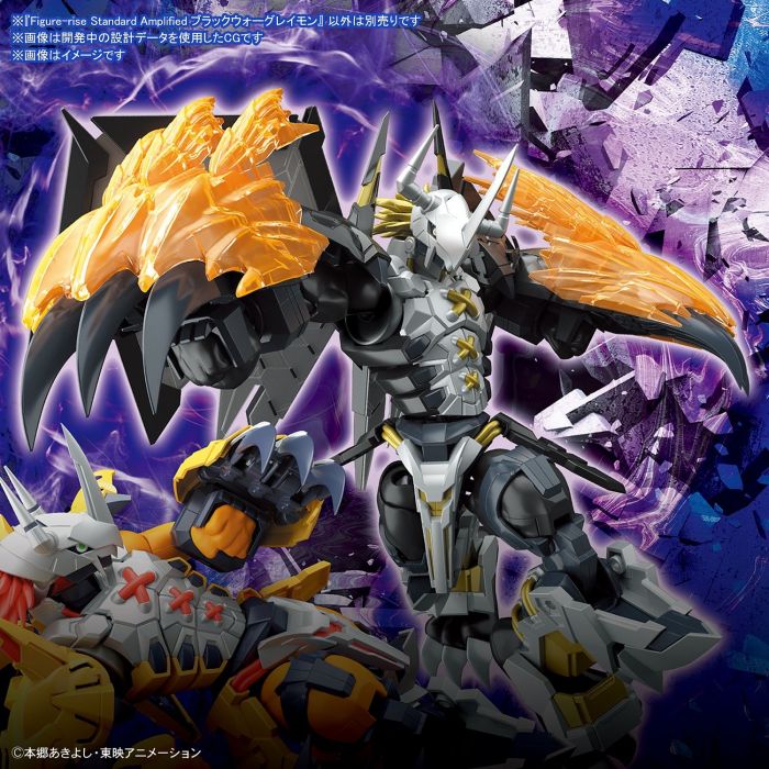 Bandai 50605831 Figure-rise Standard Amplified Blackwargreymon Digimon |  Hobbies Online