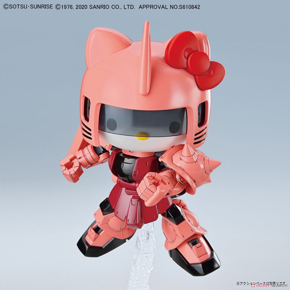Bandai 50610291 Hello Kitty/MS-06S Char Zaku II SD Gundam Cross Silhouette |  Hobbies Online