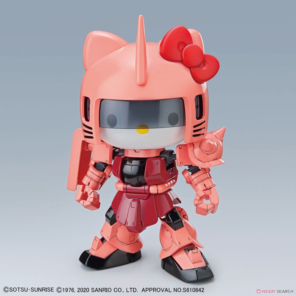 Bandai 50610291 Hello Kitty/MS-06S Char Zaku II SD Gundam Cross Silhouette |  Hobbies Online