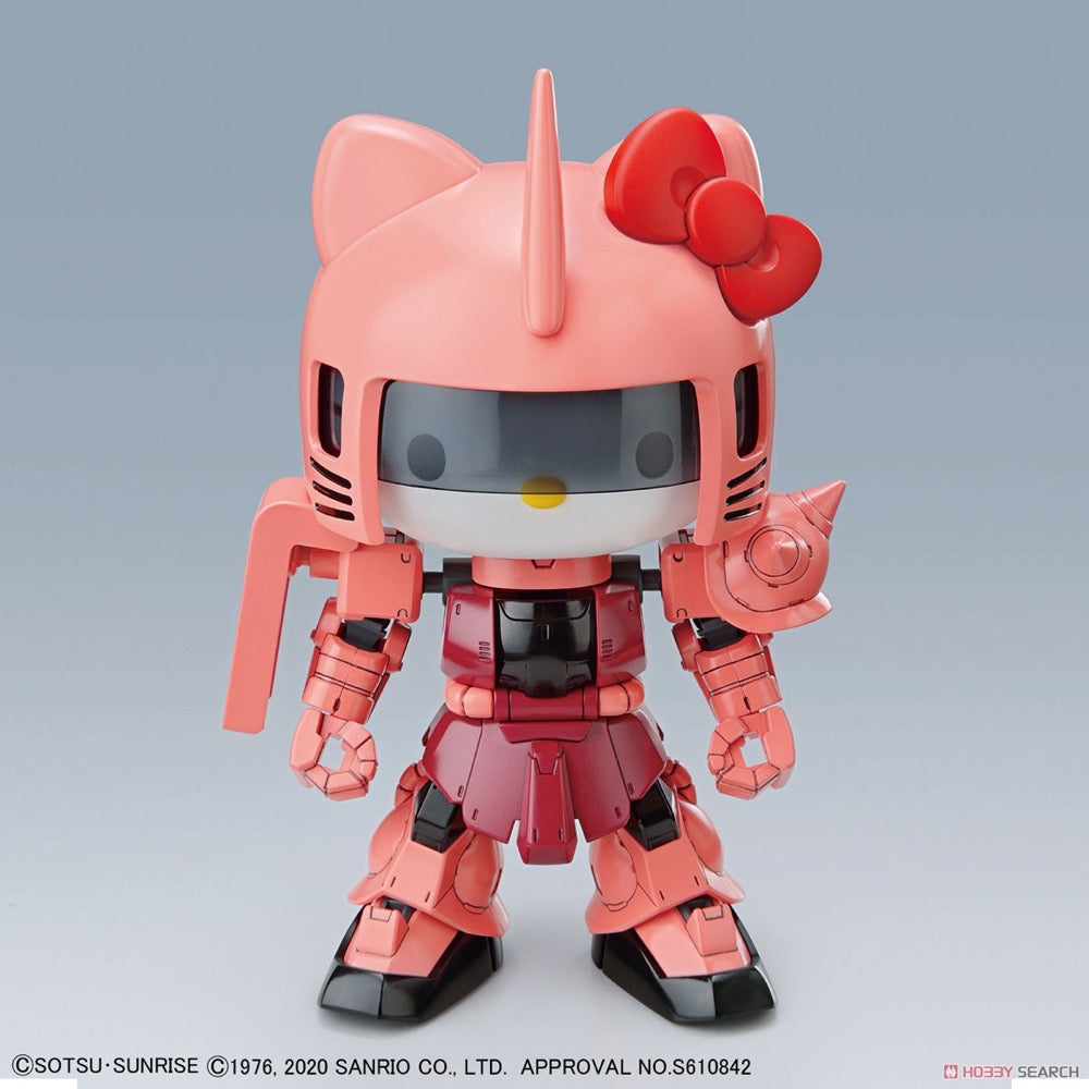 Bandai 50610291 Hello Kitty/MS-06S Char Zaku II SD Gundam Cross Silhouette |  Hobbies Online