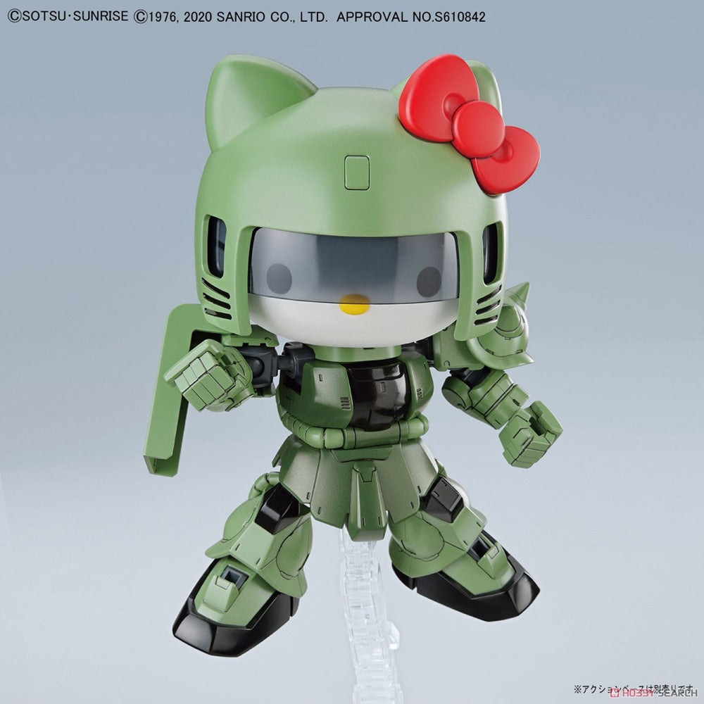 Bandai 50610301 Hello Kitty/Zaku II SD Gundam Cross Silhouette |  Hobbies Online
