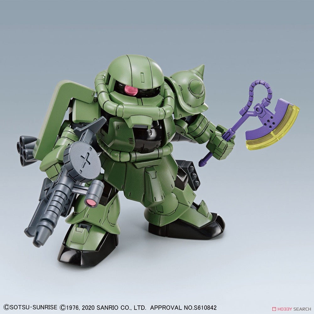 Bandai 50610301 Hello Kitty/Zaku II SD Gundam Cross Silhouette |  Hobbies Online