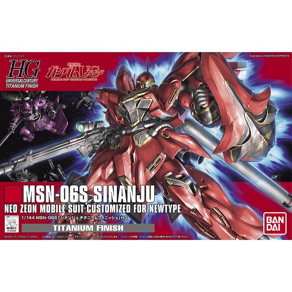 Bandai 5055735 HGUC 1/144 Sinanju Titanium Finish Version Gundam UC |  Hobbies Online