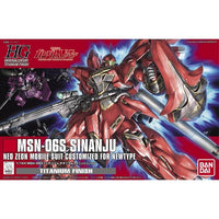Bandai 5055735 HGUC 1/144 Sinanju Titanium Finish Version Gundam UC |  Hobbies Online
