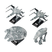 Bandai 5058919 1/144-1/350-1/540 Star Wars The Last Jedi Clear Vehicle Set |  Hobbies Online