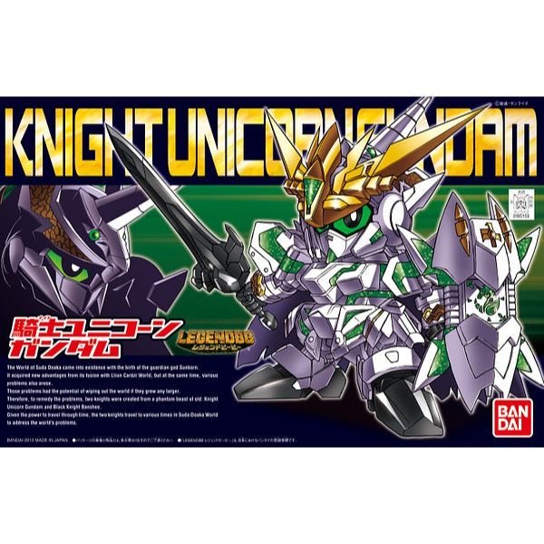 Bandai 5059027 BB385 Legend BB Knight Unicorn SD Gundam |  Hobbies Online