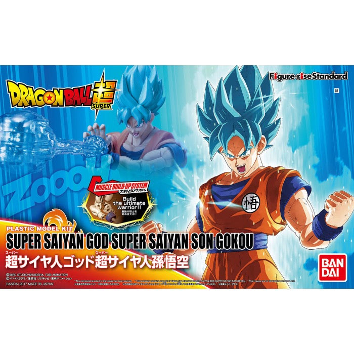 Bandai 5058228 Figure-rise Standard Super Saiyan God Super Saiyan Son Goku Dragon Ball Super |  Hobbies Online