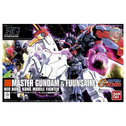 Bandai 5057747 HGFC 1/144 Master Gundam And Fuunsaiki G Gundam |  Hobbies Online