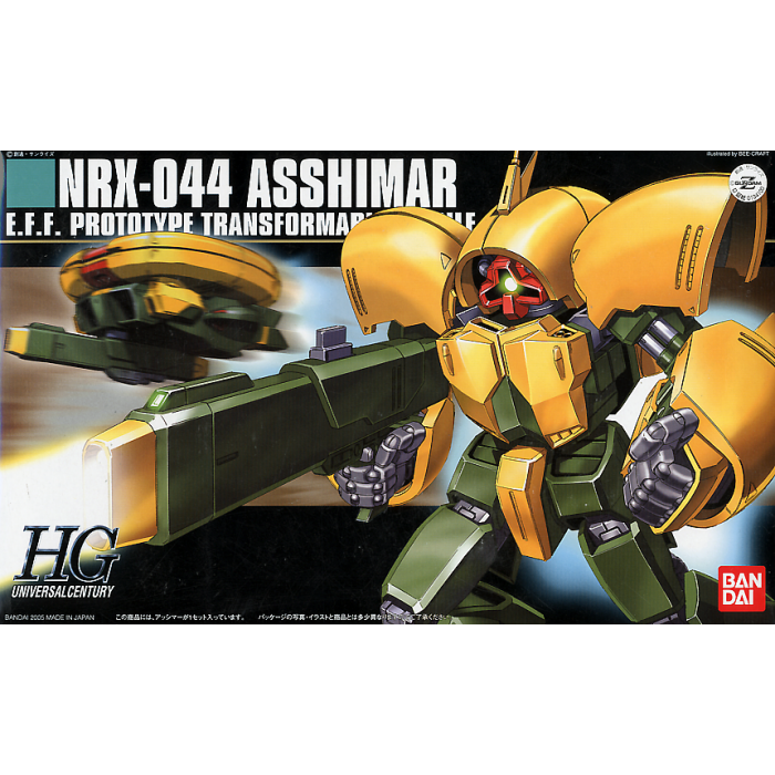 Bandai 5060781 HGUC 1/144 Asshimar Gundam |  Hobbies Online
