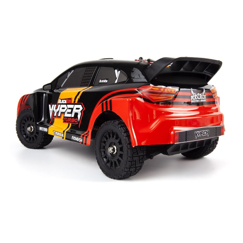 Blackzon Vyper RX Turbo 1/16 4WD 2S Brushless Rally Car (Red/Orange)
