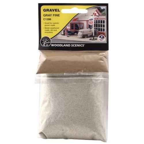 Woodland Scenics C1286 Gravel Grey Fine