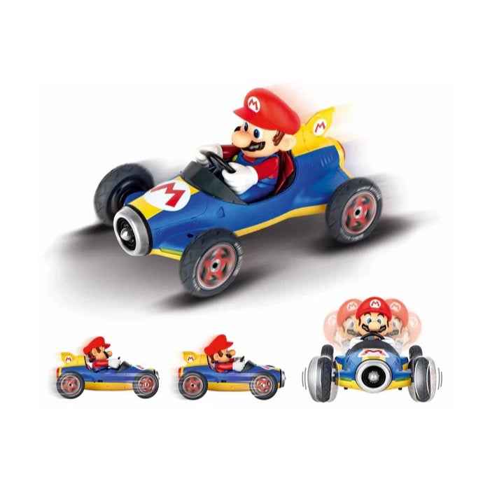 Carrera 181066P 1/18 2.4 GHz Radio Controlled Mario Kart Mach 8 Mario