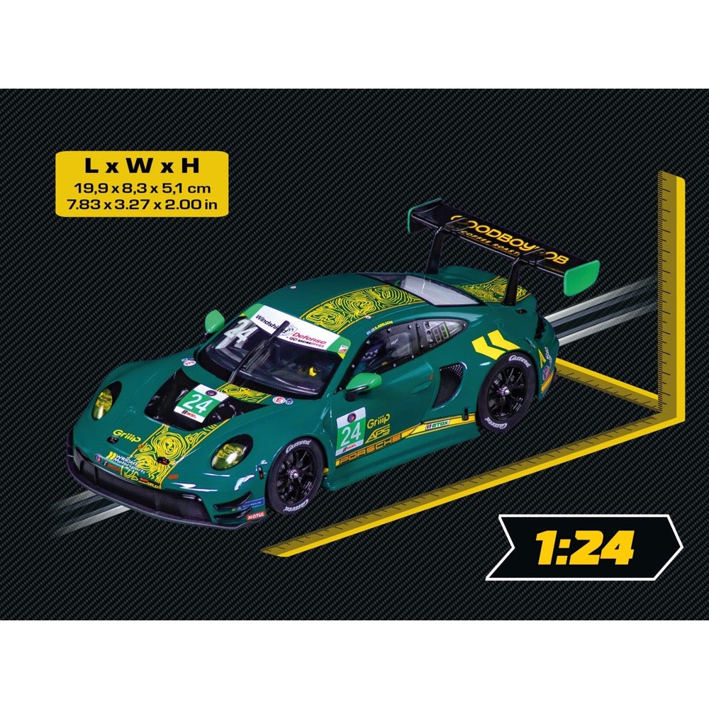 Carrera 24008 Digital 124 Porsche 911 GT3 R Wright Motorsports No.24 Slot Car