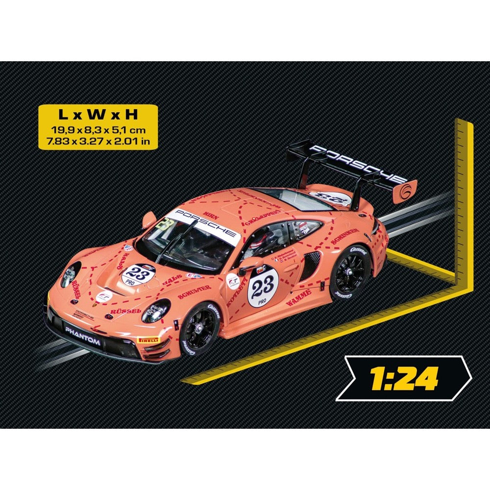 Carrera 24021 Digital 124 Porsche 911 GT3 R Phantom Global Racing No.23 Suzuka 2025 Slot Car
