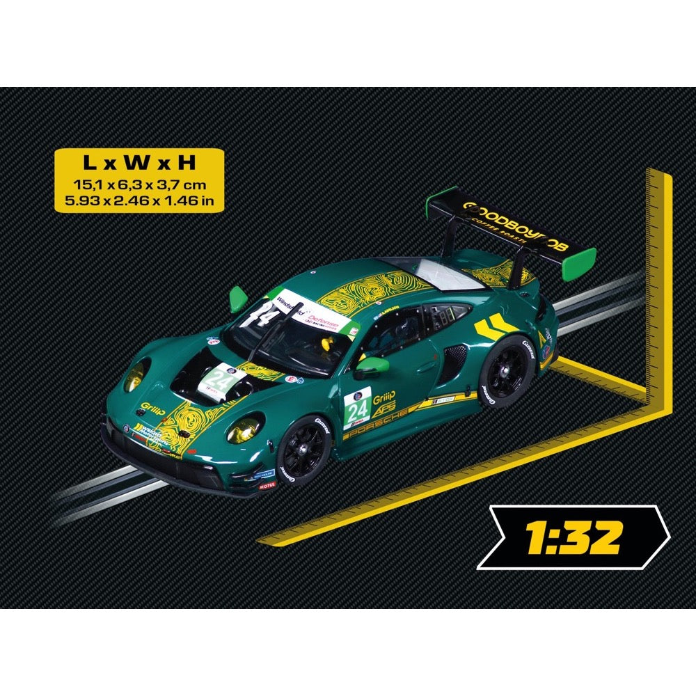 Carrera 32112 Digital 132 Porsche 911 GT3 R Wright Motorsports No.24 Slot Car
