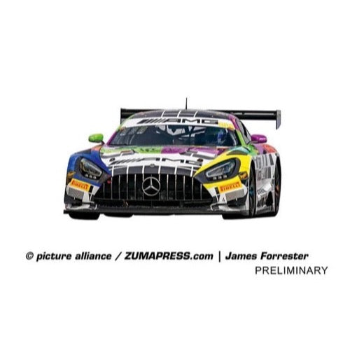 Carrera 32115 Digital 132 MercedesAMG GT3 Evo MercedesAMG Team GMR No.888 Slot Car