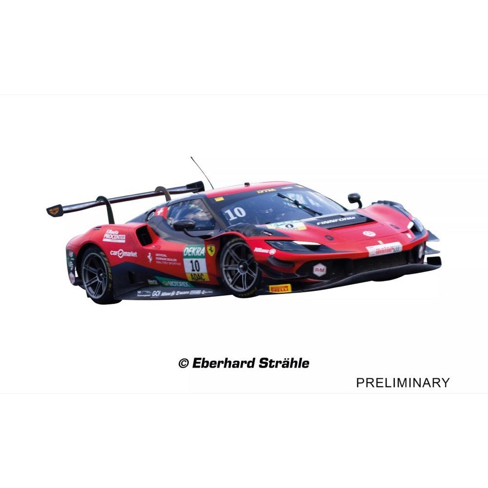 Carrera 32136 Digital 132 Ferrari 296 GT3 Emil Frey Racing No.10 DTM 2025 Slot Car