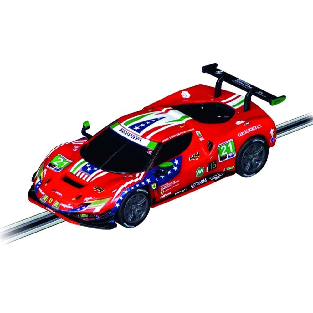 Carrera 64284 GO!!! Ferrari 296 GT3 AF Corse No.21 IMSA Weathertech GTD 2024 Slot Car