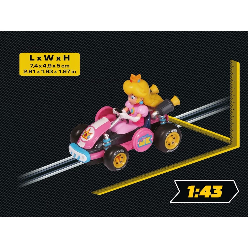Carrera 1/43 Mario Kart World Princess Peach