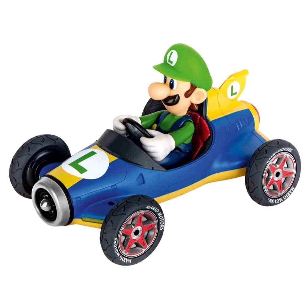Carrera 81067P 1/18 2.4 GHz Radio Controlled Mario Kart Mach 8 Luigi