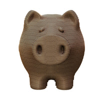 Cartonic Piggy Money Bank 3D Puzzle