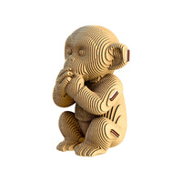 Cartonic Trio Monkeys 3D Puzzle