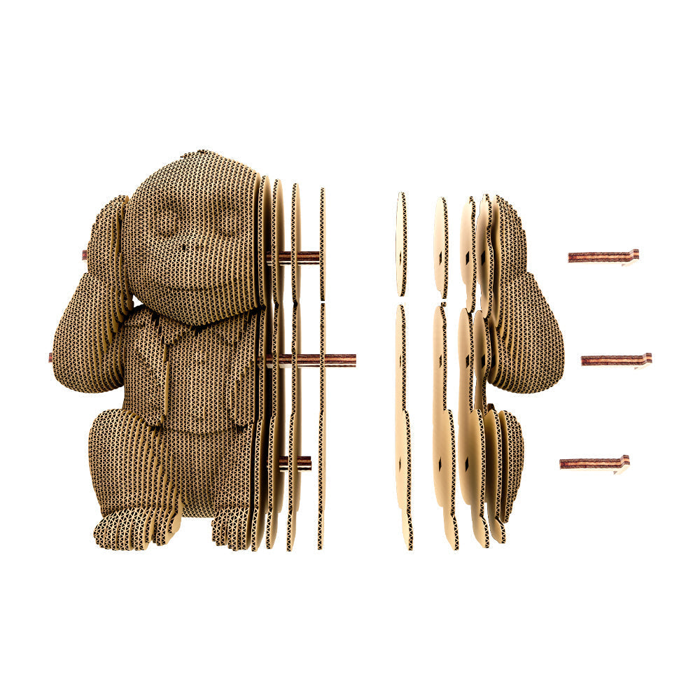 Cartonic Trio Monkeys 3D Puzzle