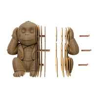 Cartonic Trio Monkeys 3D Puzzle