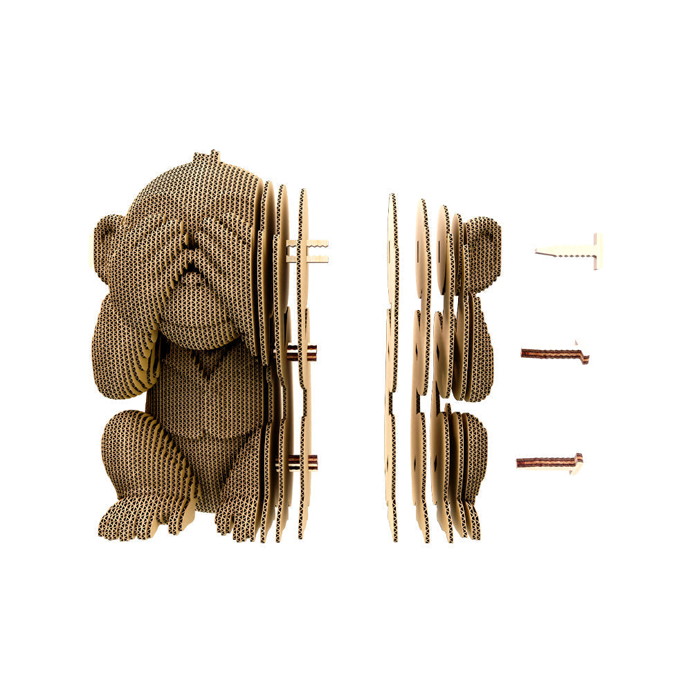 Cartonic Trio Monkeys 3D Puzzle