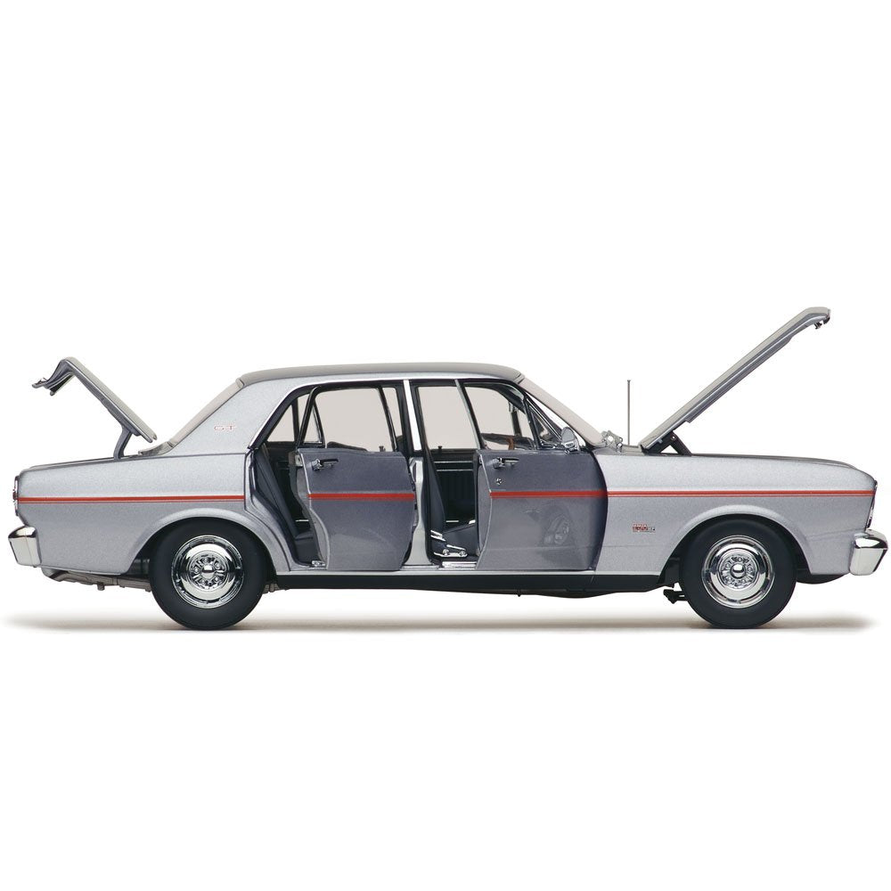 Classic Carlectables 18863 1/18 Ford XT Falcon GT Frosted Pewter