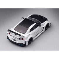 CM Model 64-35GTRR-06 1/64 LB-Silhouette Works GT Nissan 35GT-RR White And Black Carbon
