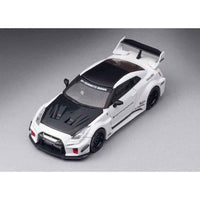 CM Model 64-35GTRR-06 1/64 LB-Silhouette Works GT Nissan 35GT-RR White And Black Carbon