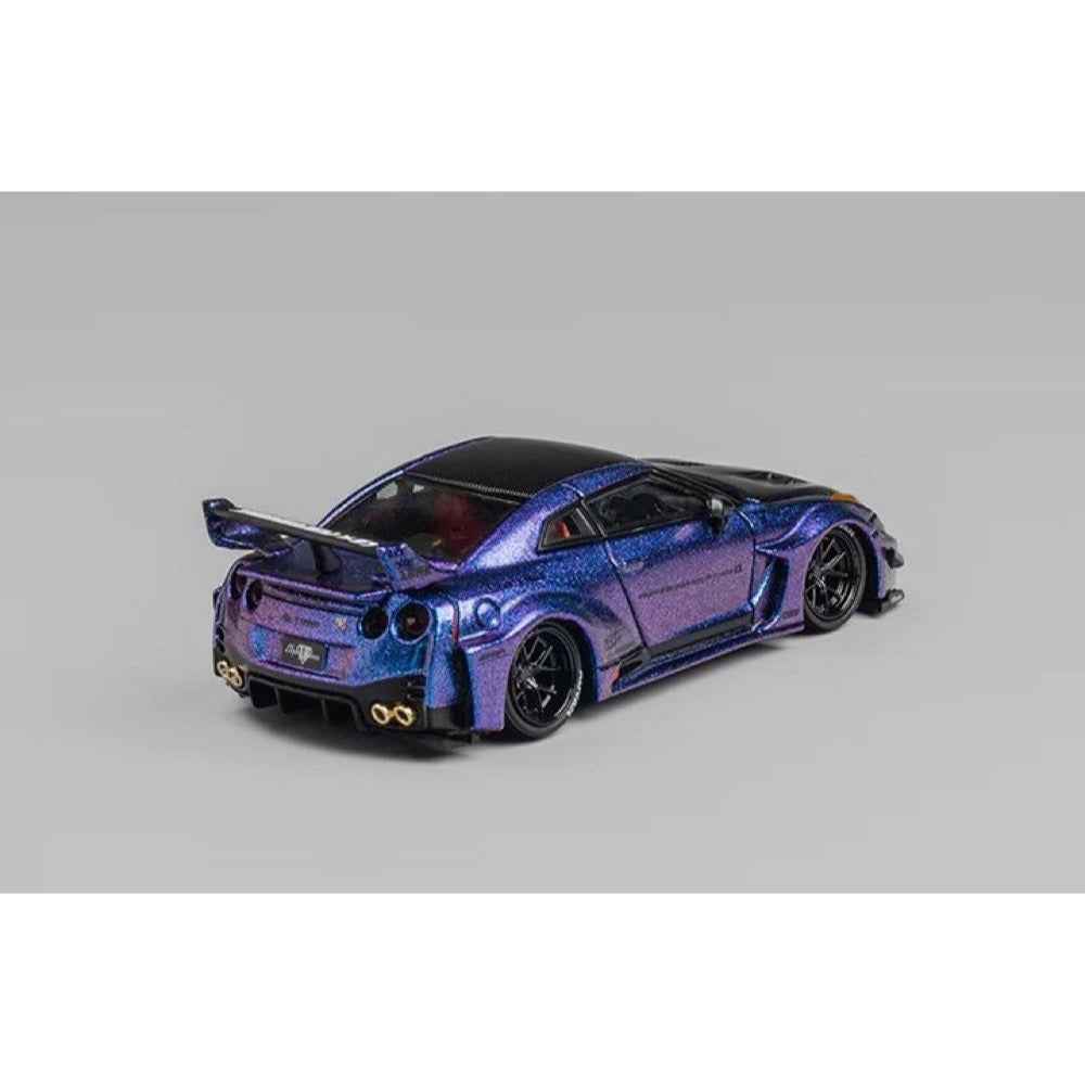 CM Model 64-35RR-16 1/64 Nissan LBWK 35GT-RR Chameleon W Carbon